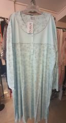 Nena Battal Beden Gecelik Turkuaz - 5XL