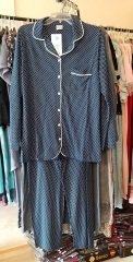 Nena Kadın Önden Düğmeli Yakalı Pijama