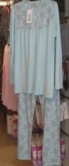 NENA P203 Pamuklu Pijama 3 - Mint
