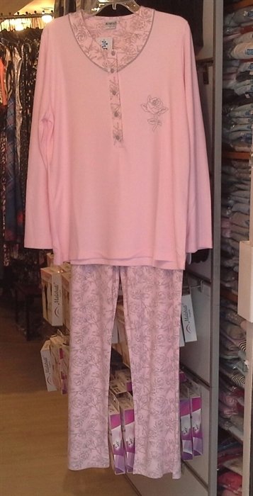 NENA NP 208 Pamuklu Pijama 6 - Pembe