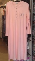 NENA NG 213 Pamuklu Gecelik 3 - Pembe