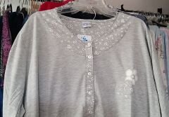 Nena Battal Büyük Beden Kısa Kol Pijama Pembe - 5XL